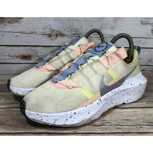 Nike Crater Impact Running Shoes Womens Size 8.5 Cashmere Lime CW2386-700